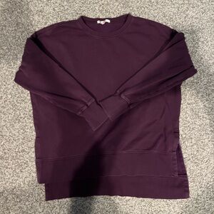 Women's Z Supokt Dark Purple Sweatshirt